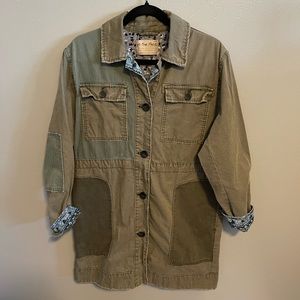 Free People Apollo Army Green Jacket